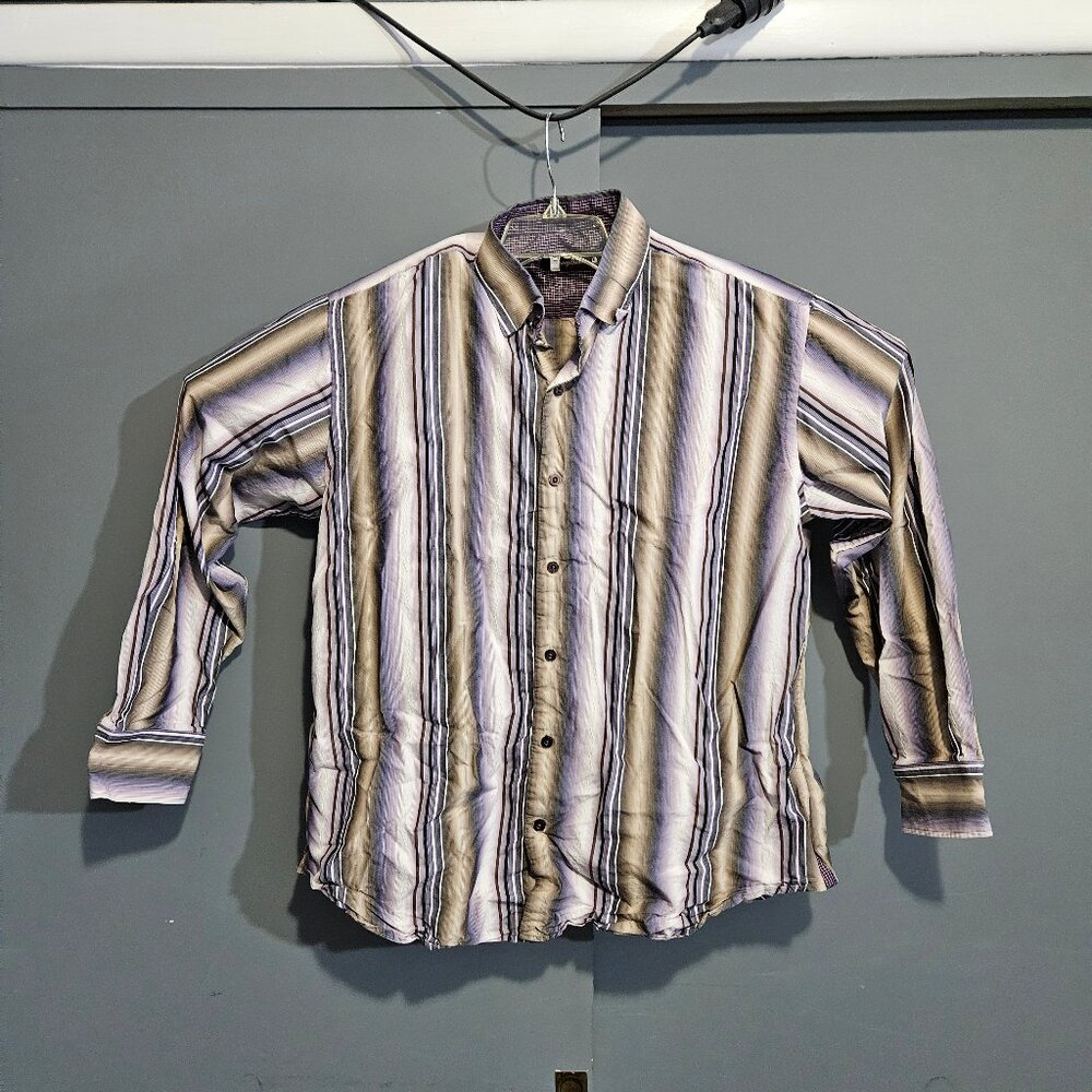Tommy Bahama Men’s multi colored dress shirt size XL